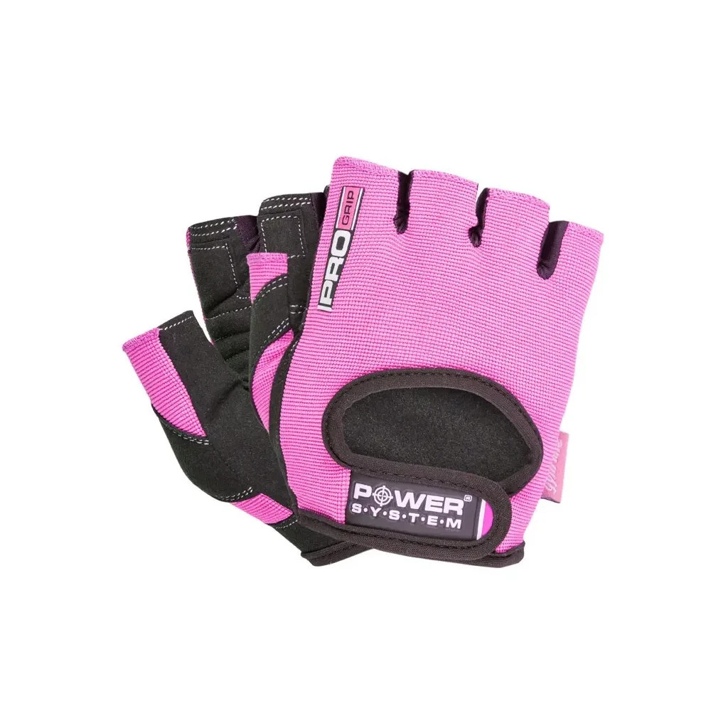 Рукавички для фітнесу Power System PS-2250 Pro Grip жіночі Pink M (PS-2250_M_Pink) - зображення 1