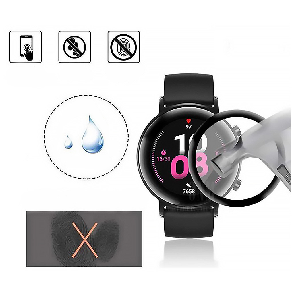 Плівка захисна BeCover Honor MagicWatch 2 42mm Black (706045) - зображення 4