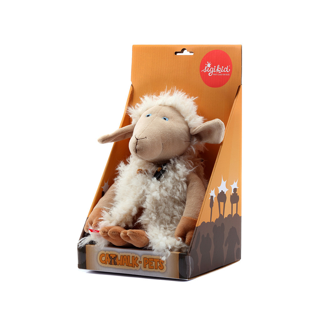 М'яка іграшка Sigikid Баранчик у жупані 33 см (38777SK) - зображення 6