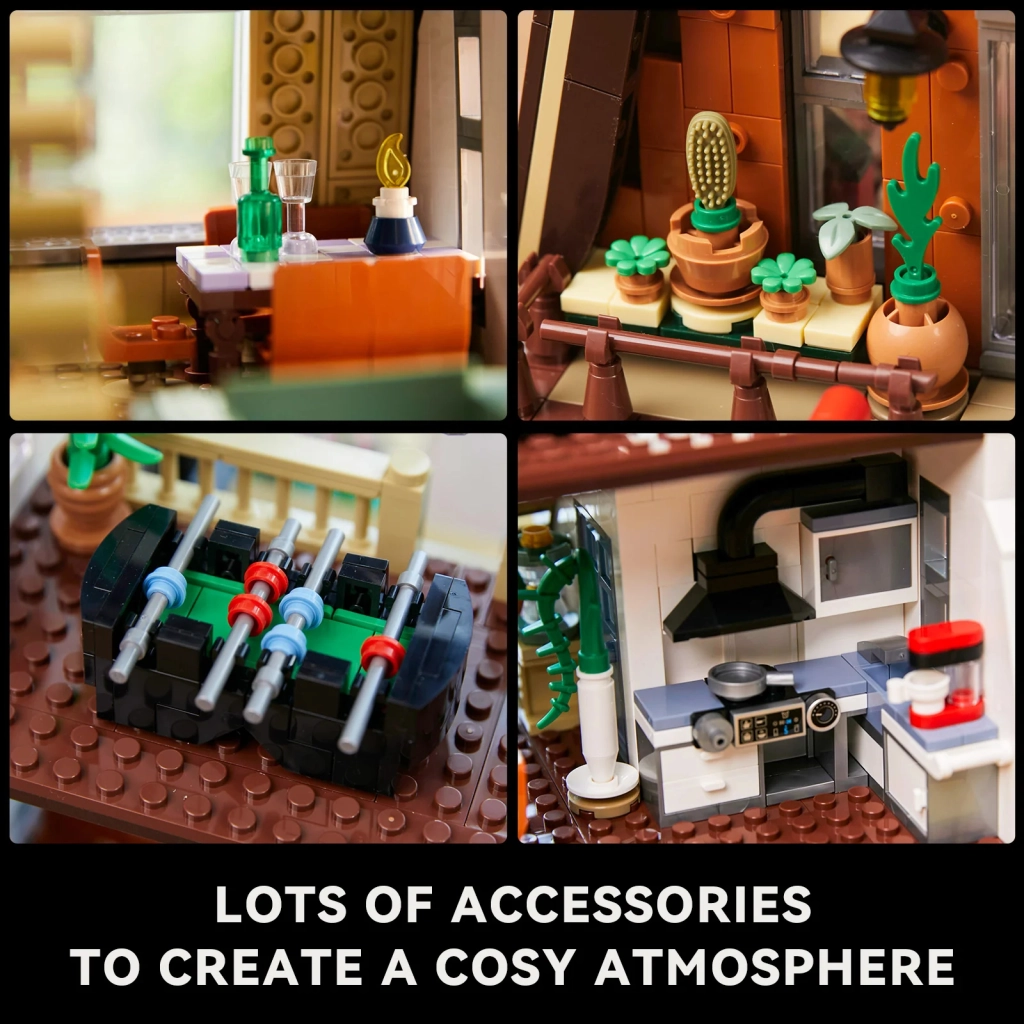 Конструктор Pantasy Original - Joyside Series Лісова хатина (85003) - зображення 4