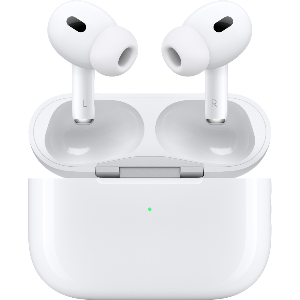 Навушники Apple AirPods Pro with MegaSafe Case USB-C (2nd generation) (MTJV3TY/A) - зображення 2