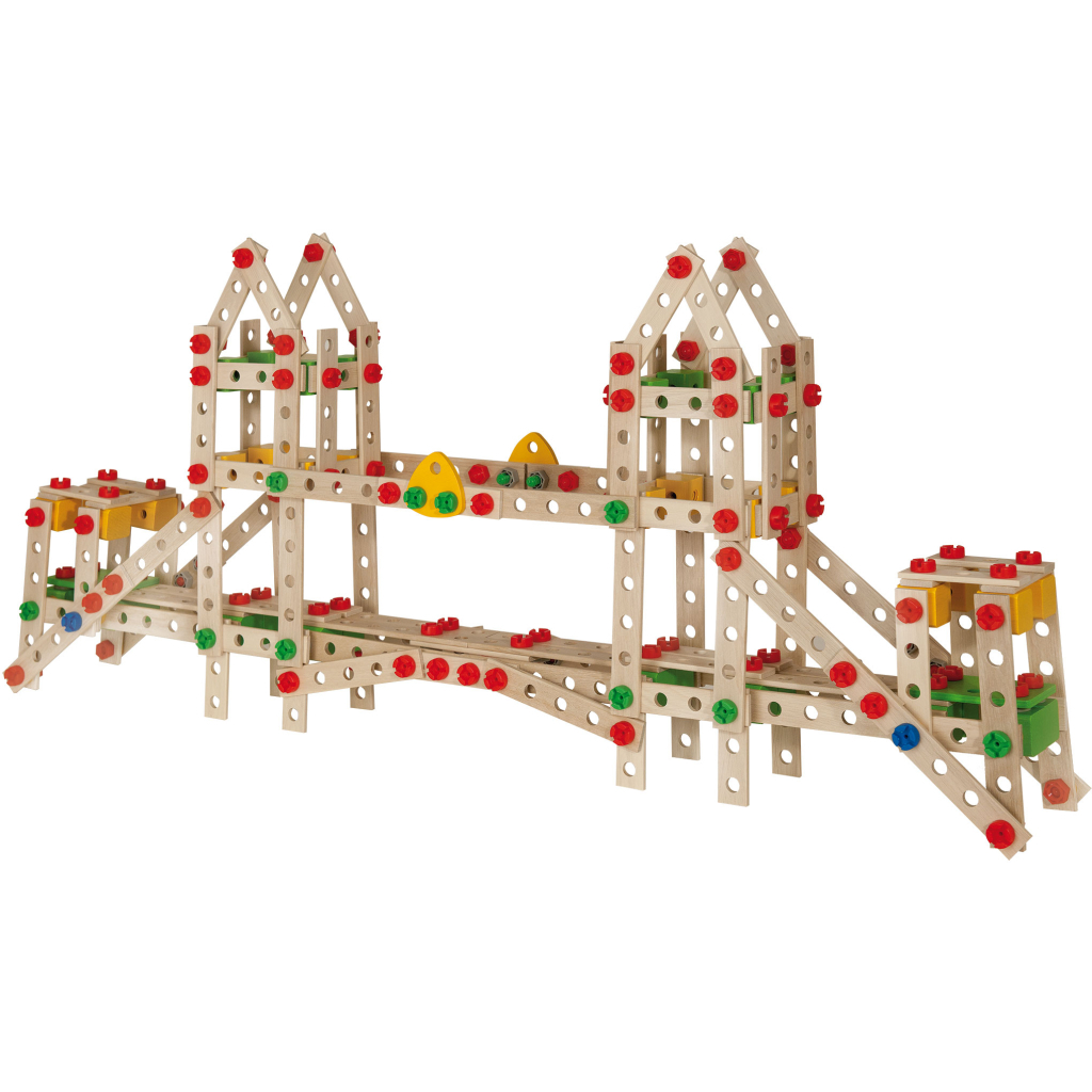 Конструктор Eichhorn 3 в 1 Золоті ворота 444 дерев'яних елементів (100039092) - зображення 2