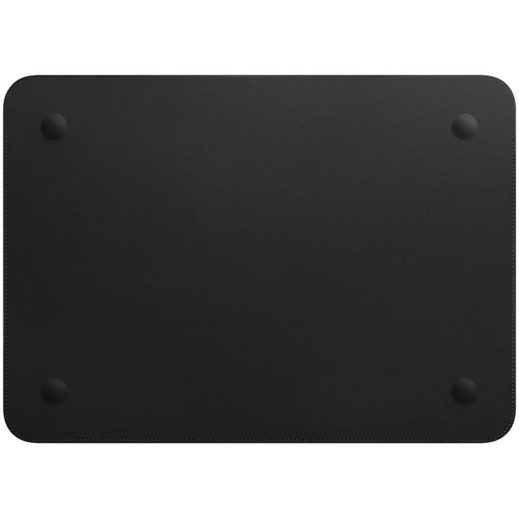 Чохол до ноутбука Apple 13" MacBook Pro, Leather Sleeve, Black (MTEH2ZM/A) - зображення 2