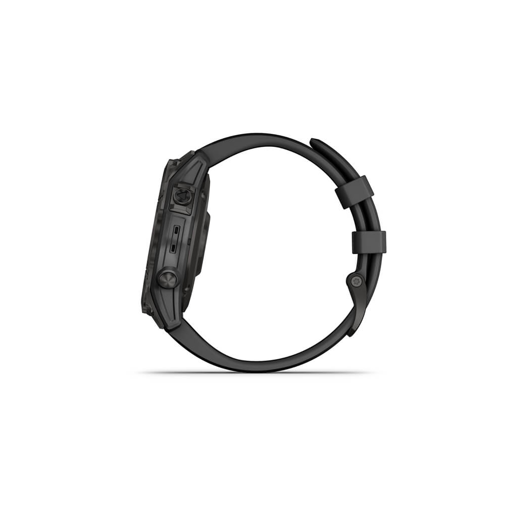 Смарт-годинник Garmin fenix 7 Sapph Solar, Carbon Gray DLC Ti w/ Black Band, GPS (010-02540-21) - зображення 9