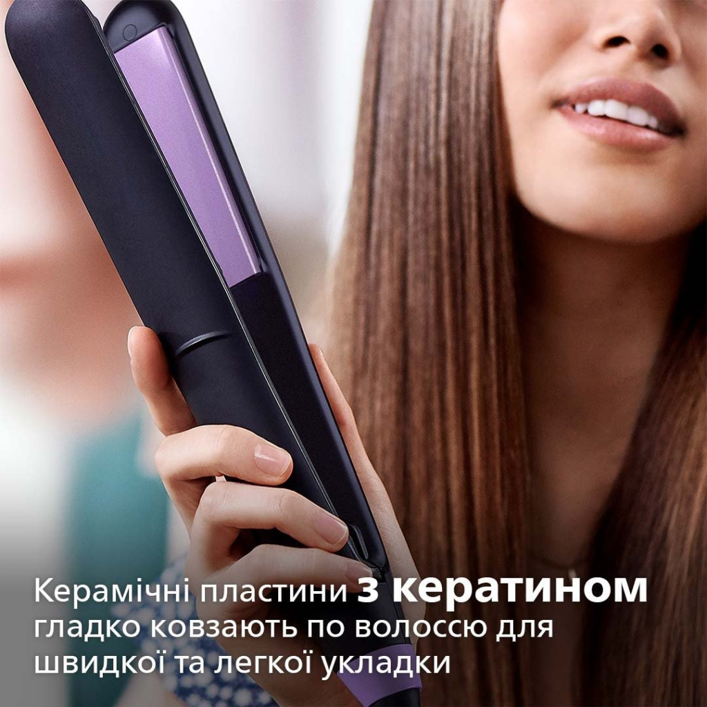 Вирівнювач для волосся Philips BHS377/00 - зображення 10