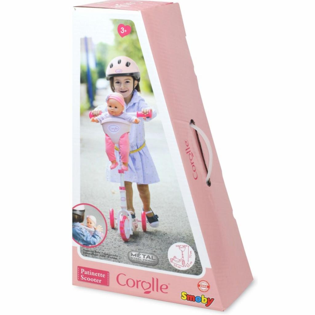 Самокат Smoby Королле з металевою рамою Рожевий (750179) - зображення 3