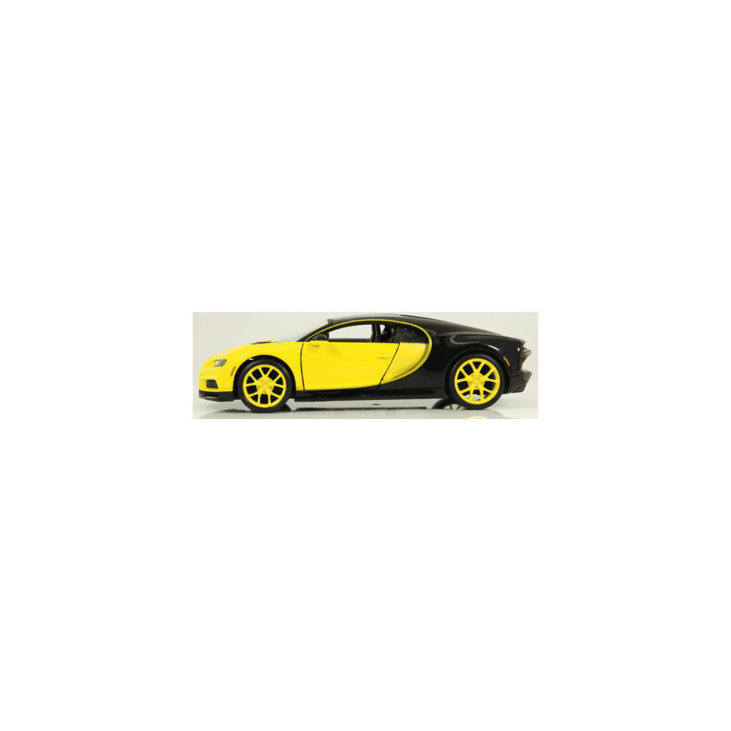Машина Maisto Bugatti Chiron 1:24 Чорно-жовта (31514 black/yellow) - зображення 5