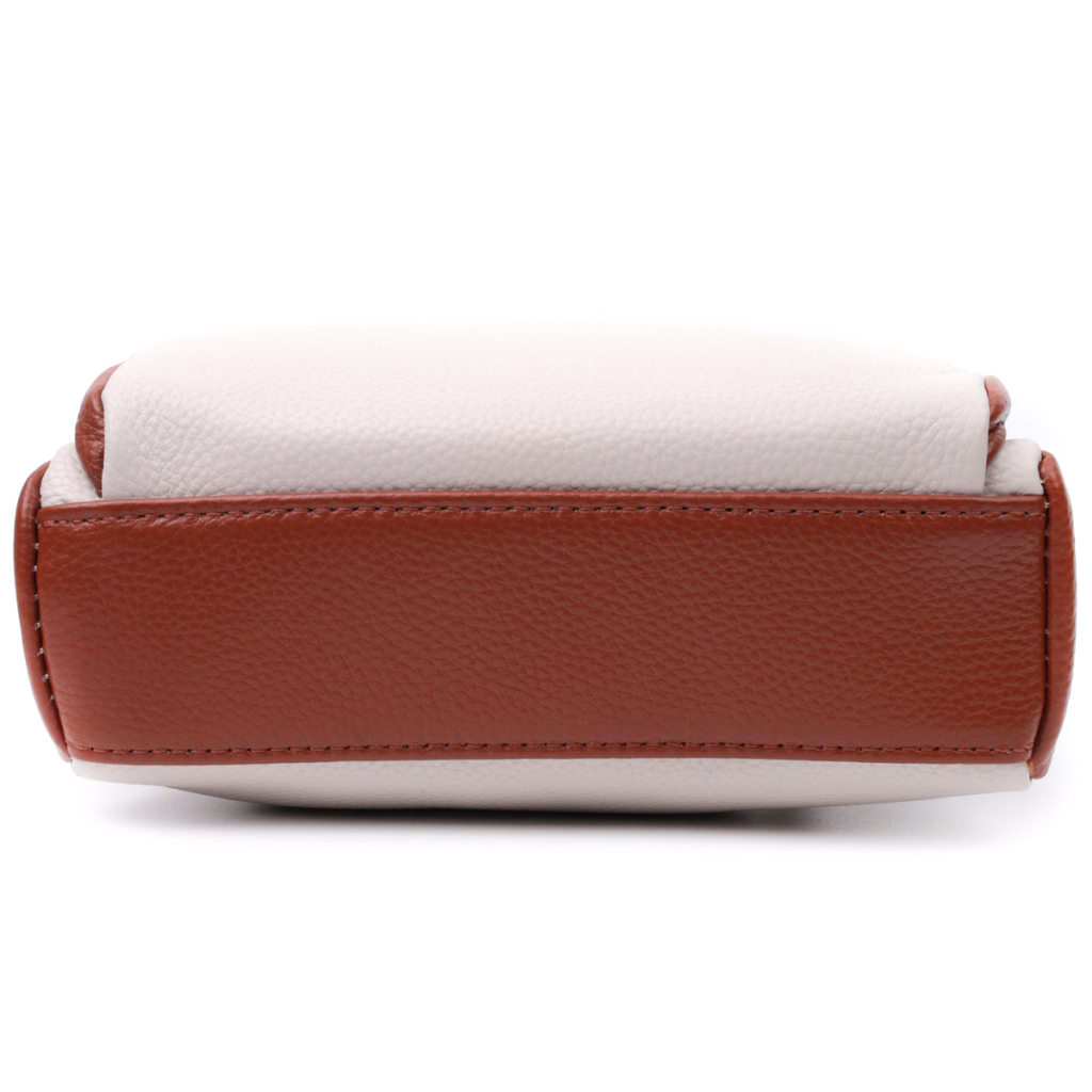 Сумка Vintage З натуральної шкіри Біла (22589) - зображення 6