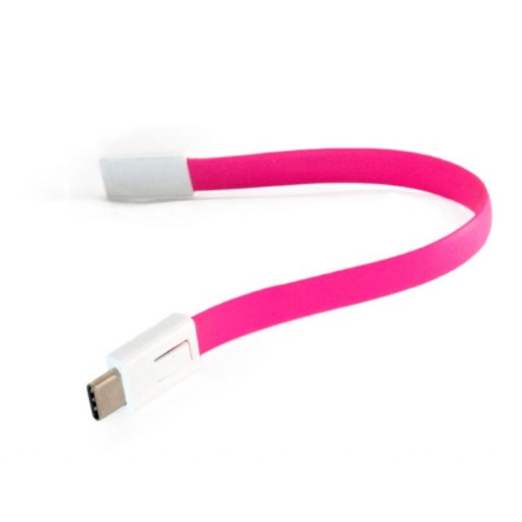 Дата кабель USB 2.0 AM to USB-C 0.18m pink Extradigital (KBU1788) - зображення 4