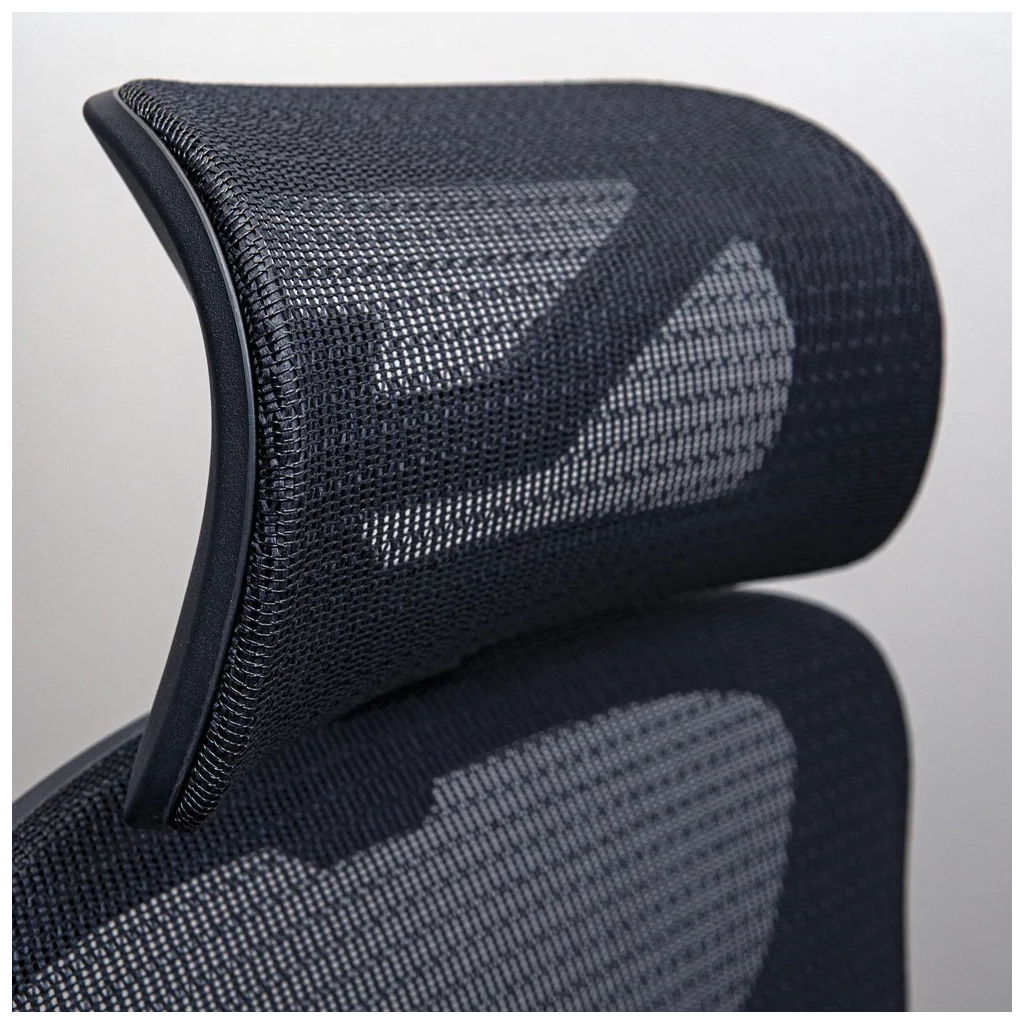 Офісне крісло Richman Ергостар Хром Synchro Сітка Чорне (R00000052543) - зображення 7