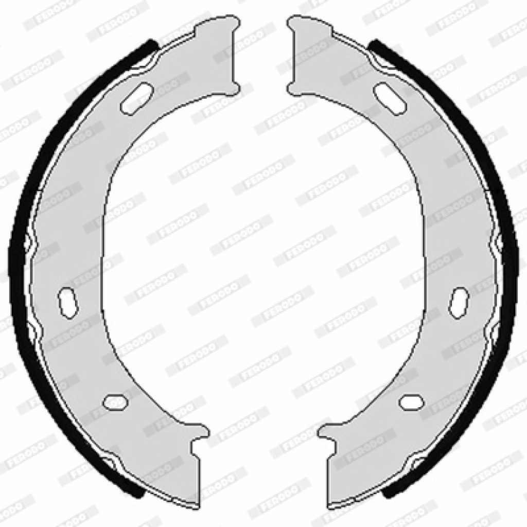 Гальмівні колодки FERODO FSB624 - зображення 1