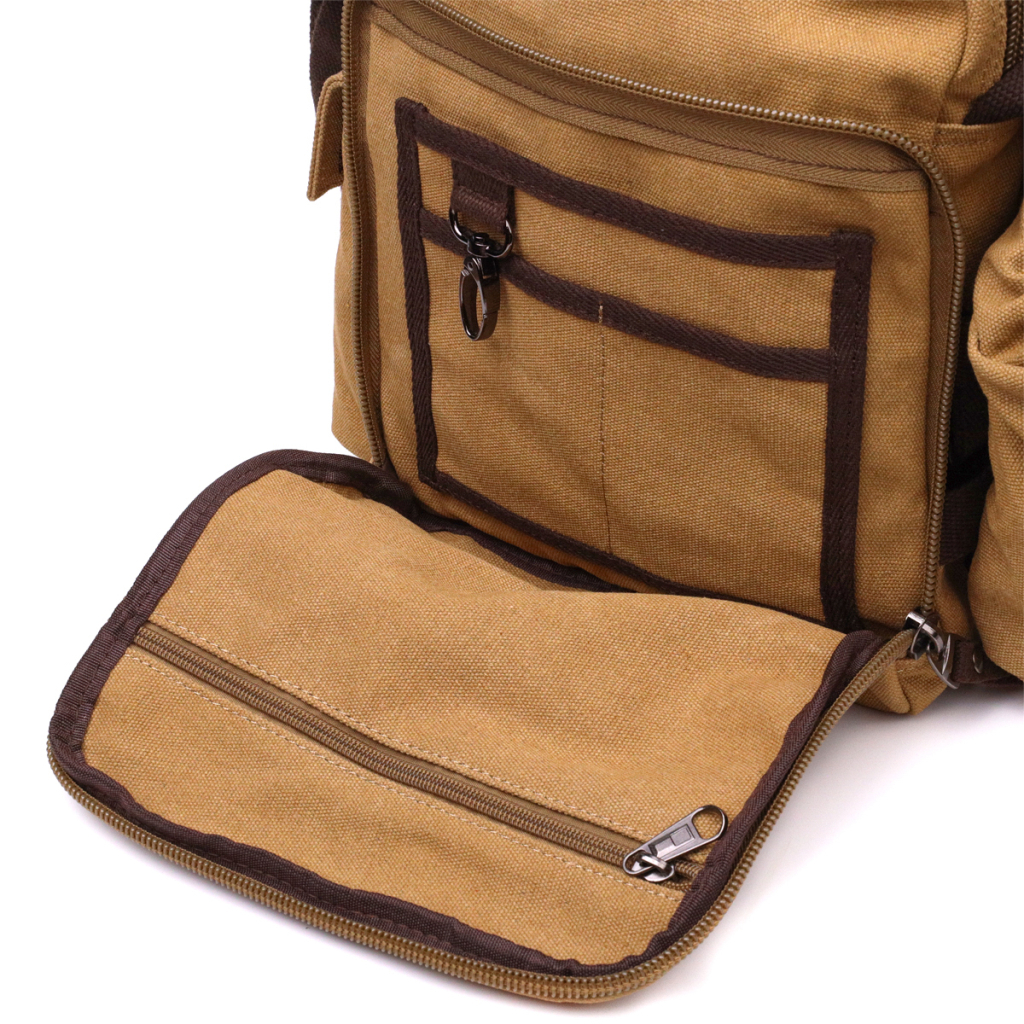 Сумка Vintage Текстильна сумка з чохлом для води Пісочна (22210) - зображення 6