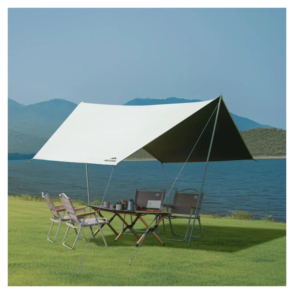 Намет Naturehike чотиримісний автоматичний надувний із тентом Ango CNK2550WS017, сірий (6977465869883) - зображення 4