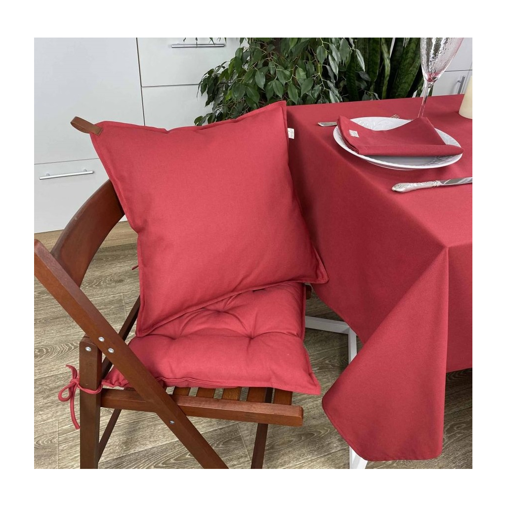 Наволочка Прованс декоративна Бордо 45х45 см (21385) - изображение 3