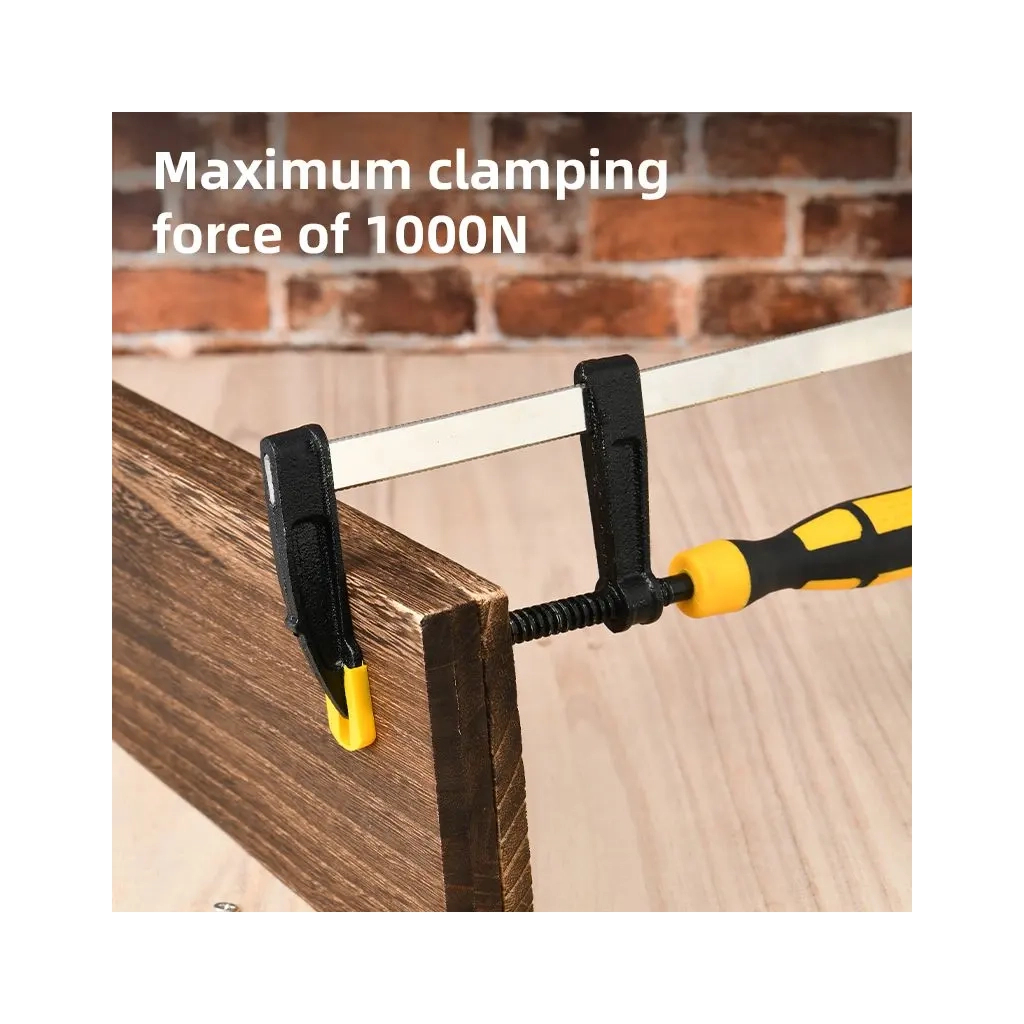 Струбцина Deli F типу 80 x 300 (EDL110830) - зображення 3