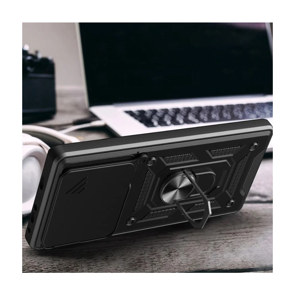 Чохол до мобільного телефона BeCover Military Tecno Spark Go 1 (KL4) Black (713073) - зображення 3