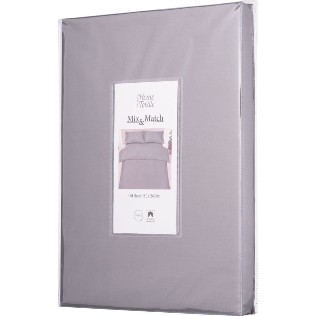 Простирадло Ardesto Mix&Match сатин 180х240 см мусон (ART1824FSD) - зображення 5