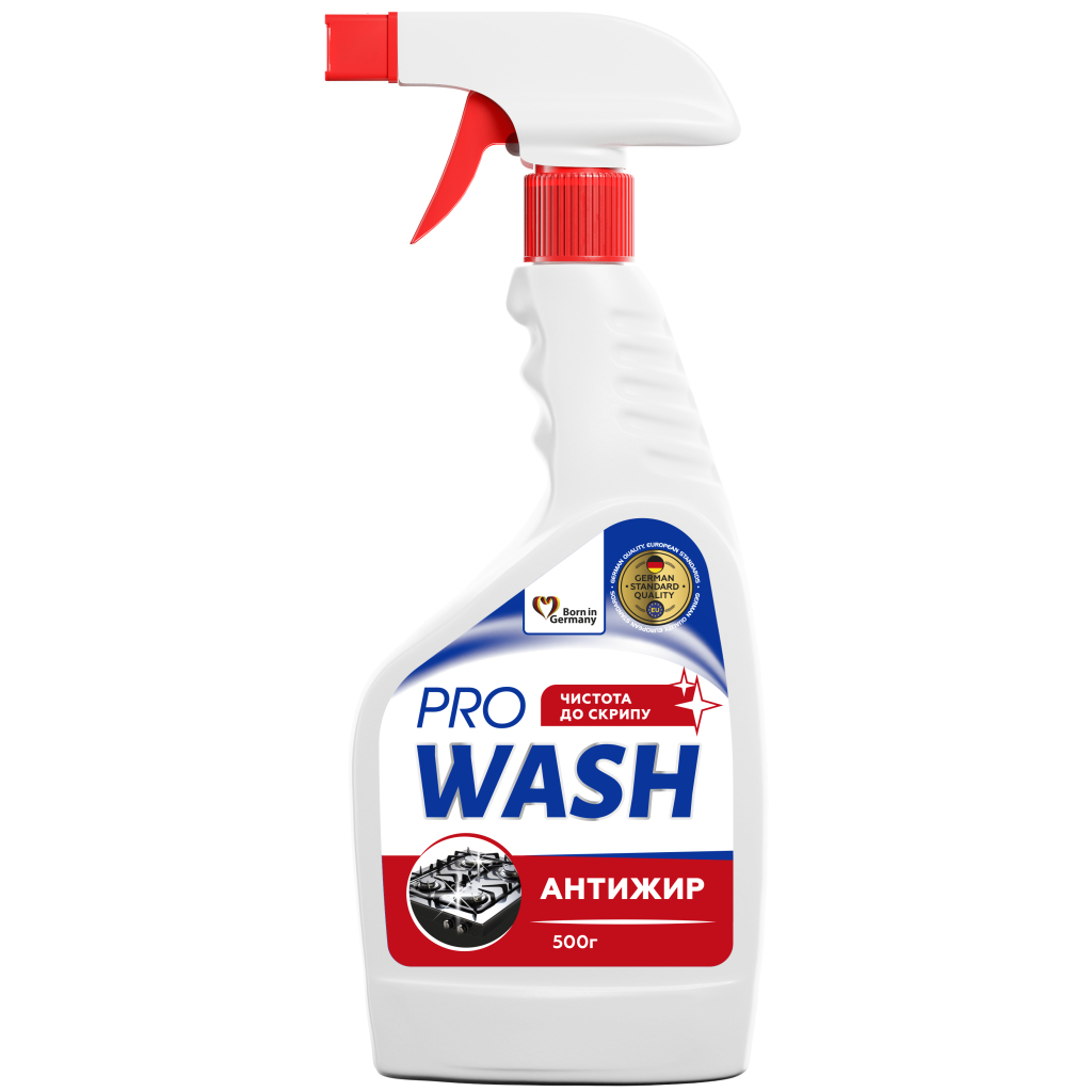 Спрей для чищення кухні Pro Wash Антижир 500 г (4262396145444) - зображення 1