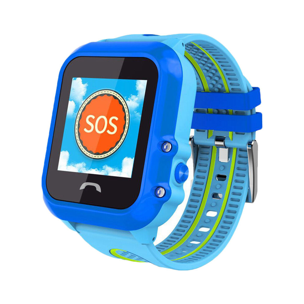 Смарт-годинник UWatch DF27 Kid waterproof smart watch Blue (F_54764) - зображення 1