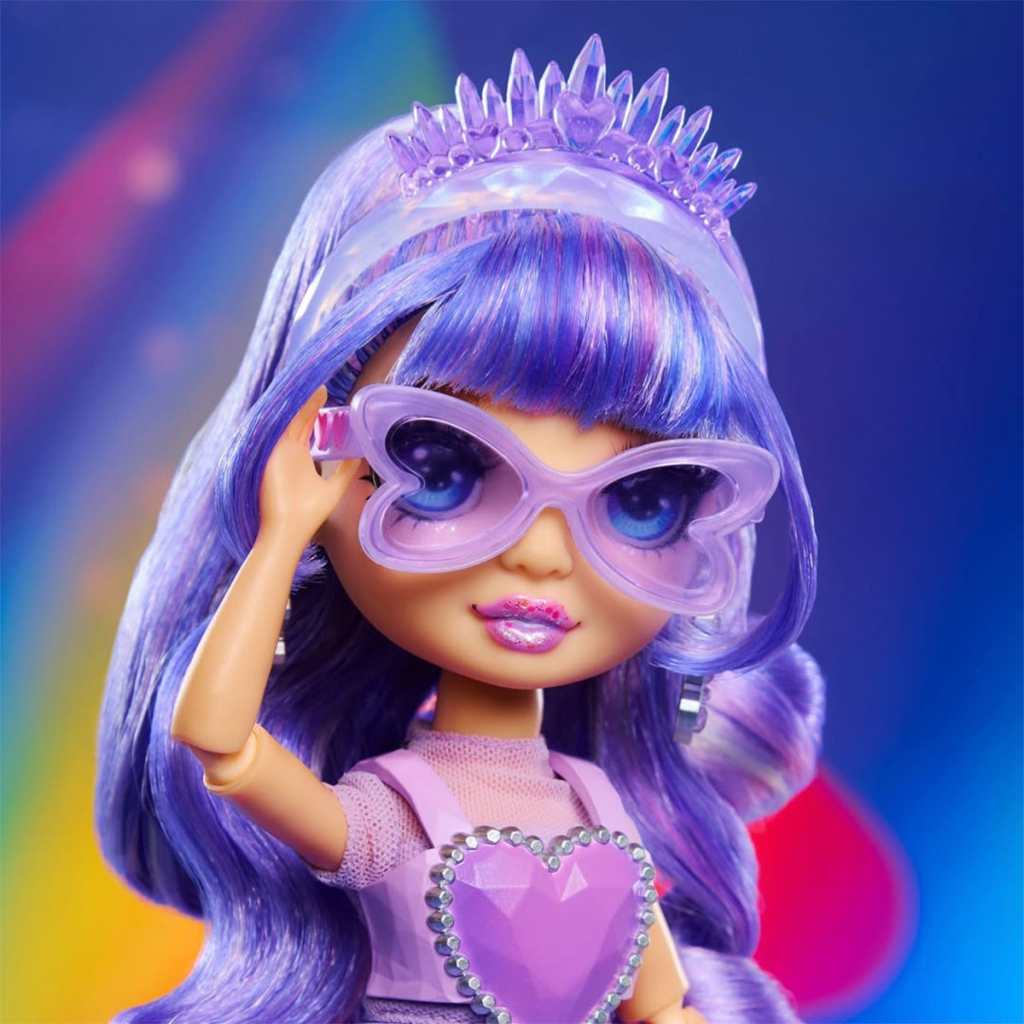 Лялька Rainbow High серії Creative Crystals - Віолетта (121404) - зображення 3