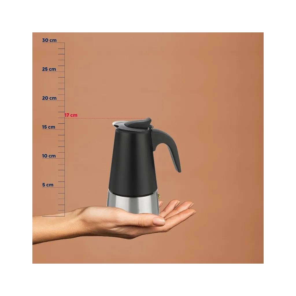 Гейзерна кавоварка Kela Ferrara, 300 мл (10899) - зображення 3