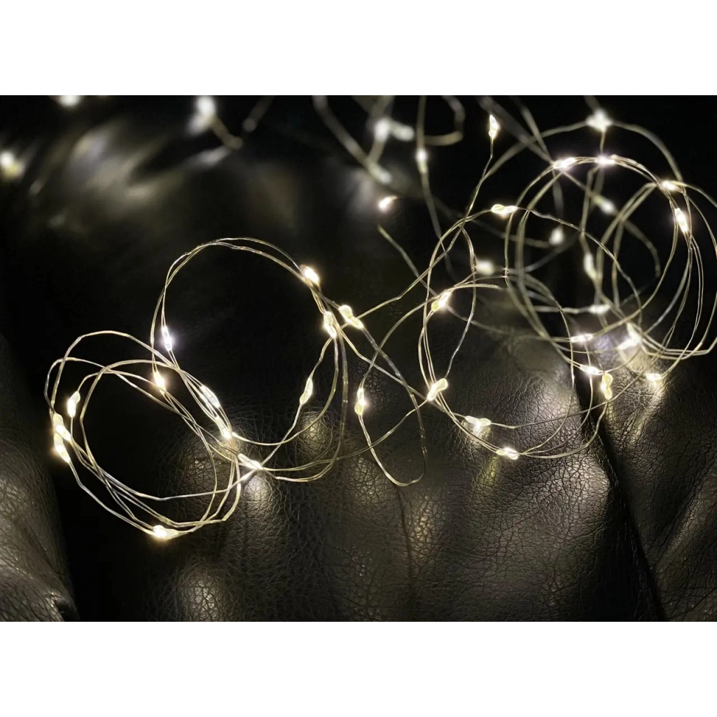 Гірлянда Chomik Струна 2.3 м 20 LED Теплий білий (5900779802636) - зображення 3