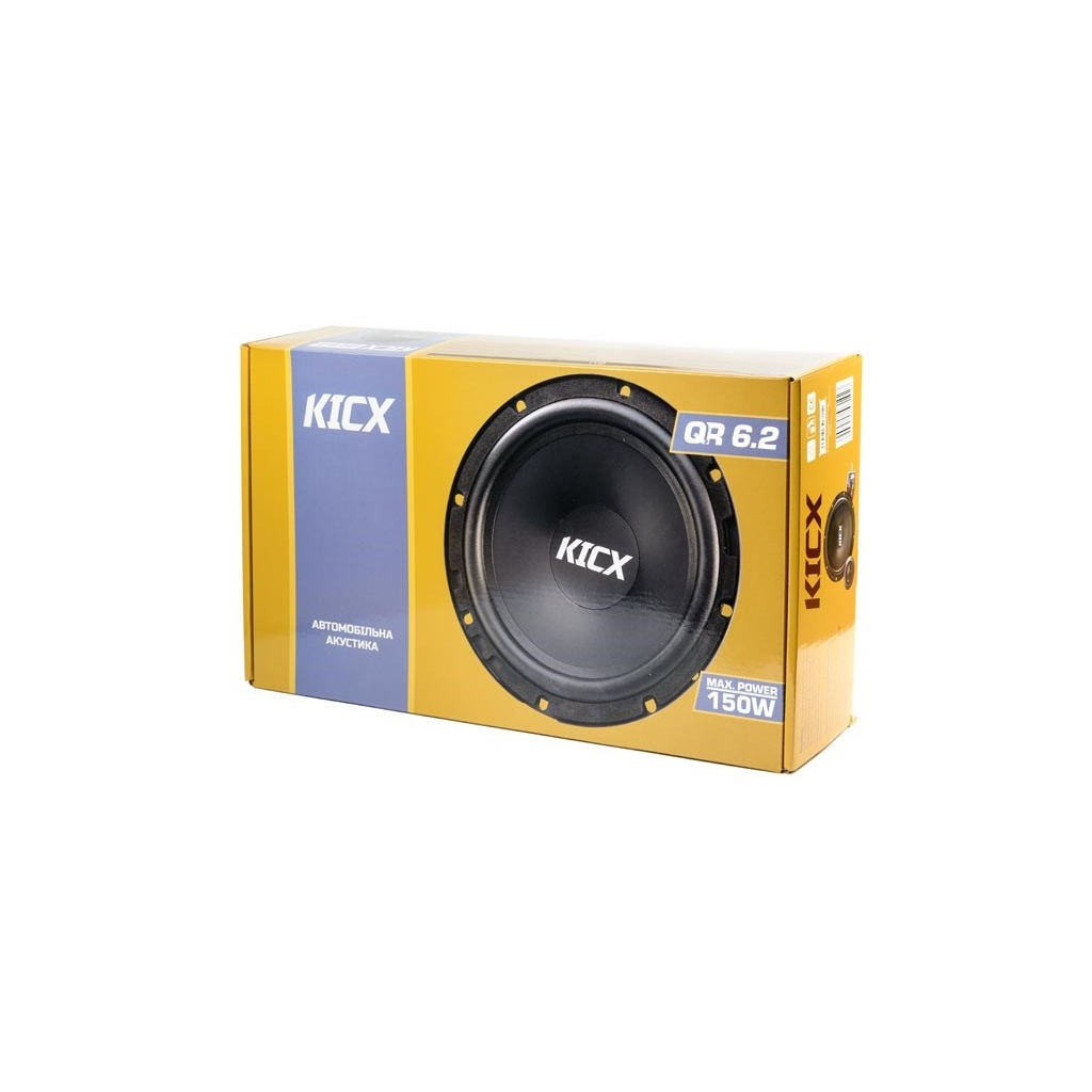Компонентна акустика Kicx QR 6.2 - зображення 7