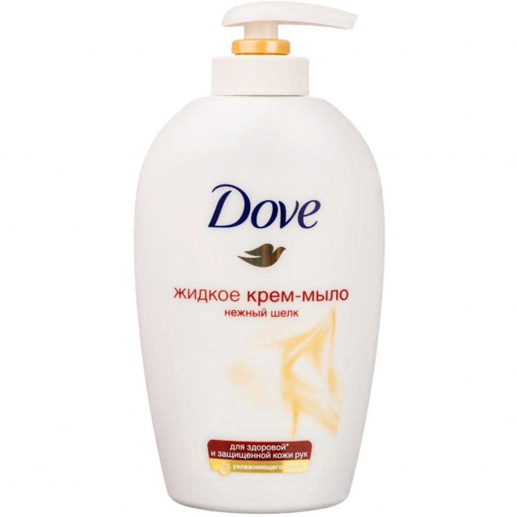 Рідке мило Dove Ніжний шовк 250 мл (8717163605776) - зображення 1