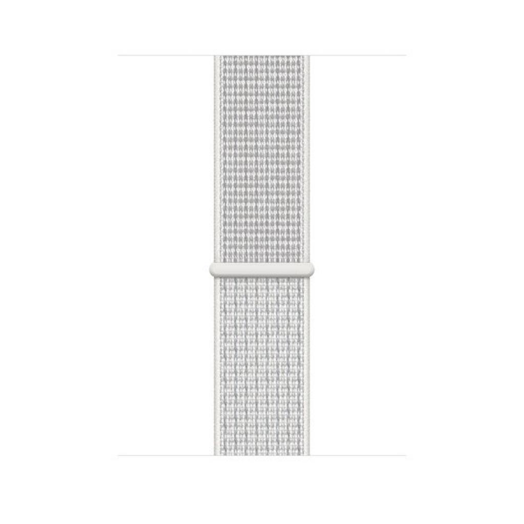 Ремінець до смарт-годинника Apple 44mm Summit White Nike Sport Loop (MX822ZM/A) - зображення 3