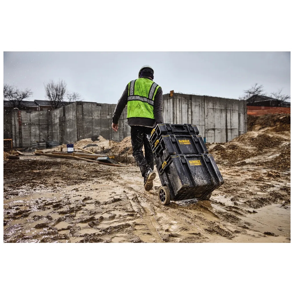 Ящик для інструментів DeWALT TOUGHSYSTEM 2.0 555х385х180 мм, з органайзером для дрібних д (DWST83293-1) - зображення 7