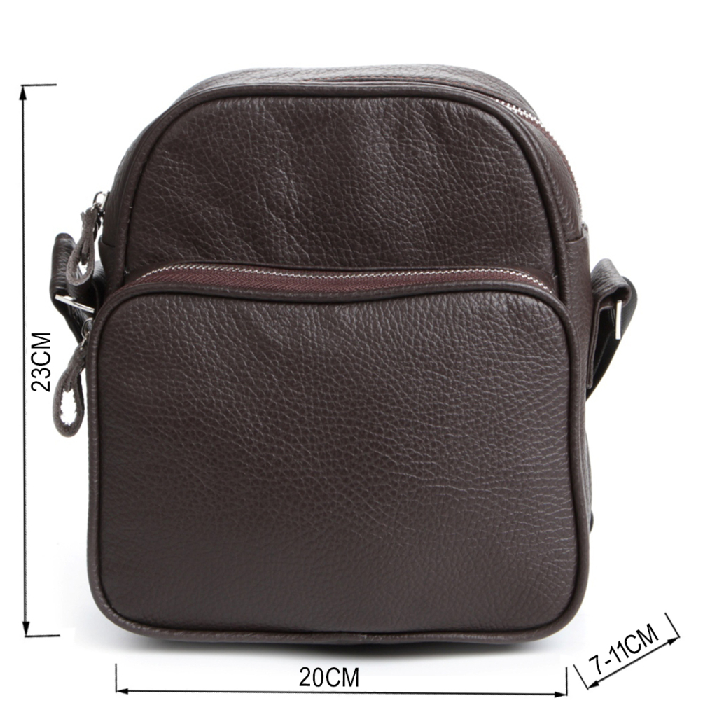 Сумка Shvigel Месенджер Коричнева (00899) - зображення 3