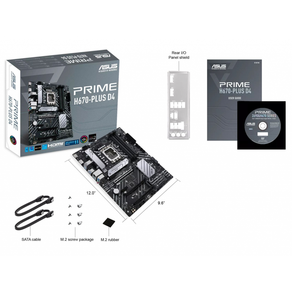 Материнська плата ASUS PRIME H670-PLUS D4 - зображення 8