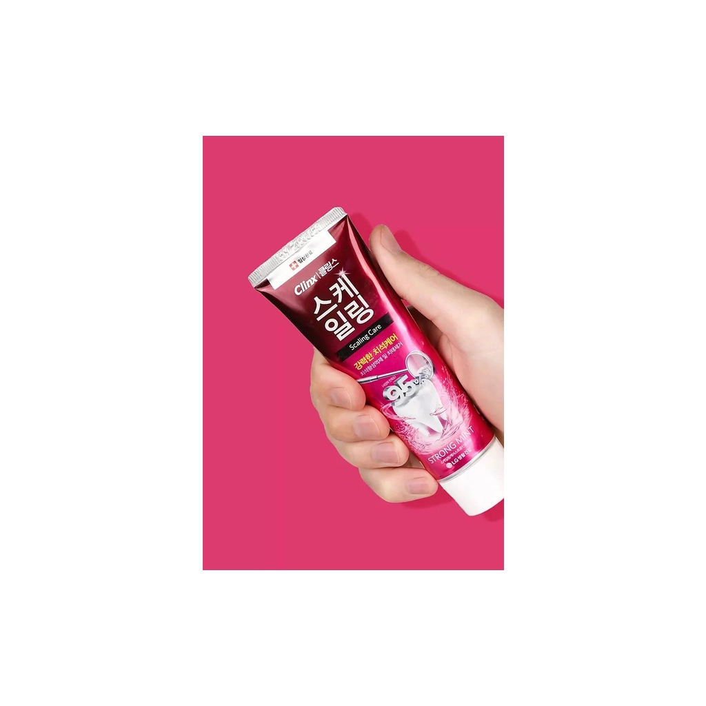 Зубна паста LG Perioe Clinx Cooling Strong Mint Toothpaste 120 г (8801051072846) - зображення 5