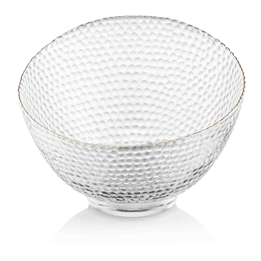 Салатник Ardesto Commelina 18см, скло, прозорий (AR5016) - зображення 2