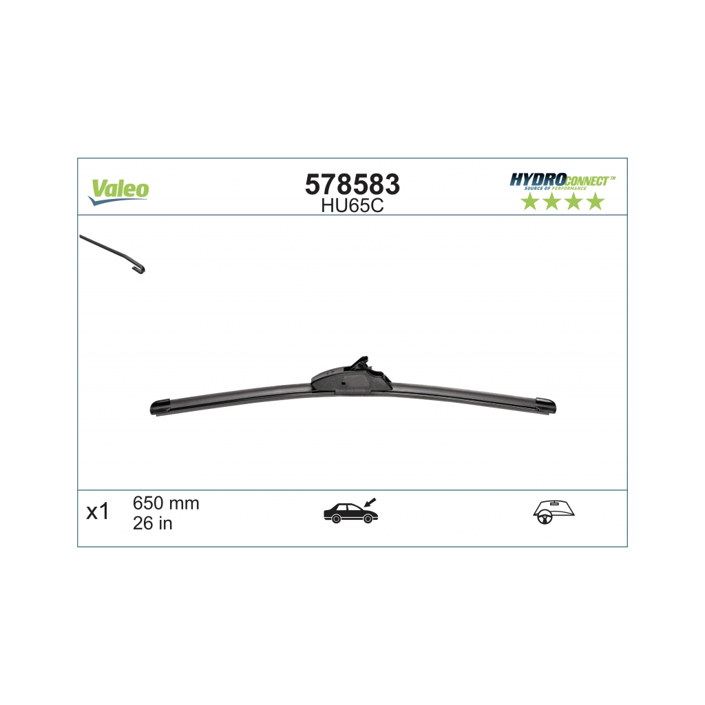 Щітка склоочисника Valeo 578583 - зображення 1
