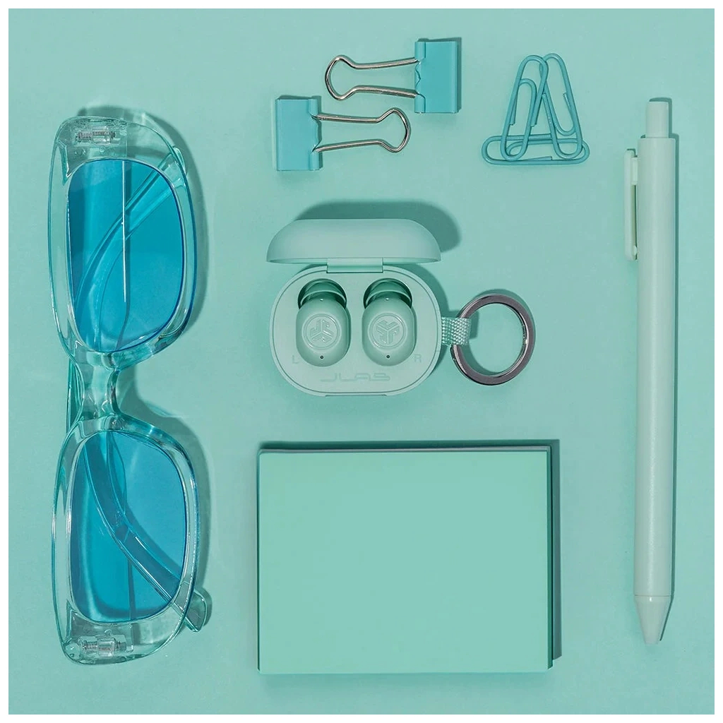 Навушники Jlab JBuds Mini Mint Green (IEUEBJBMINIRMNT124) - зображення 9