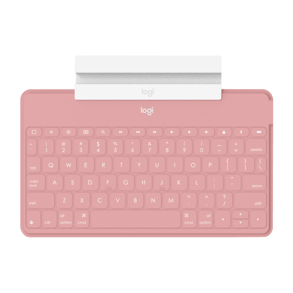 Клавіатура Logitech Keys-To-Go для iPhone, iPad, Apple TV Blush Pink (920-010122) - зображення 2