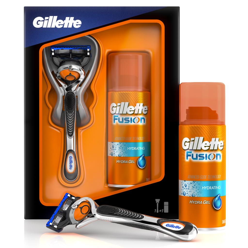 Набір для гоління Gillette Бритва Fusion ProGlide Flexball + Гель для бритья 75 мл (7702018422906) - зображення 4
