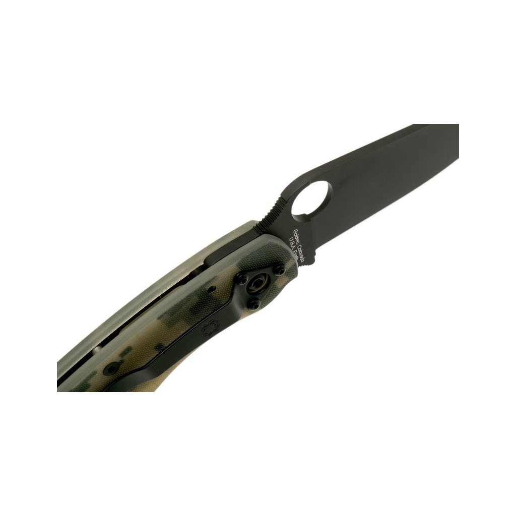 Ніж Spyderco Military Black Blade camo (C36GPCMOBK) - зображення 4