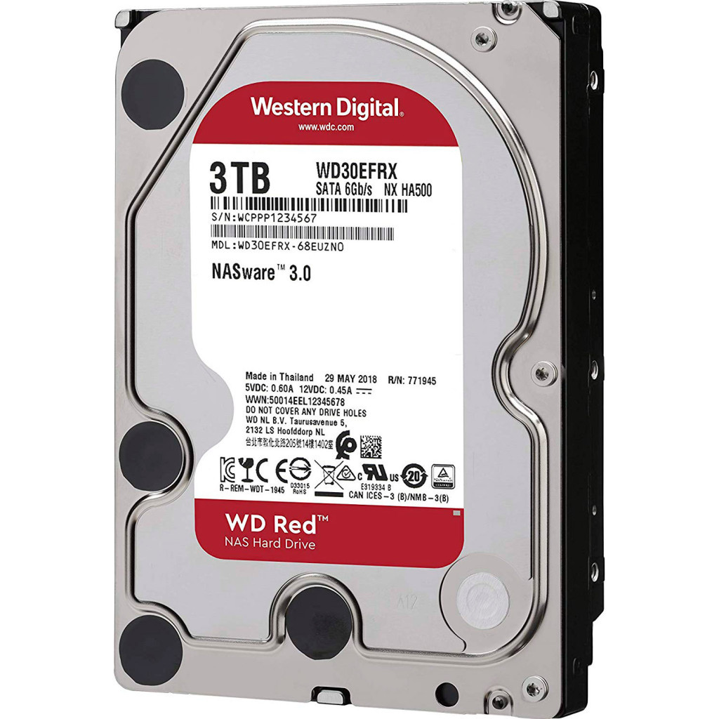 Жорсткий диск 3.5" 3TB WD (# WD30EFAX #) - зображення 2