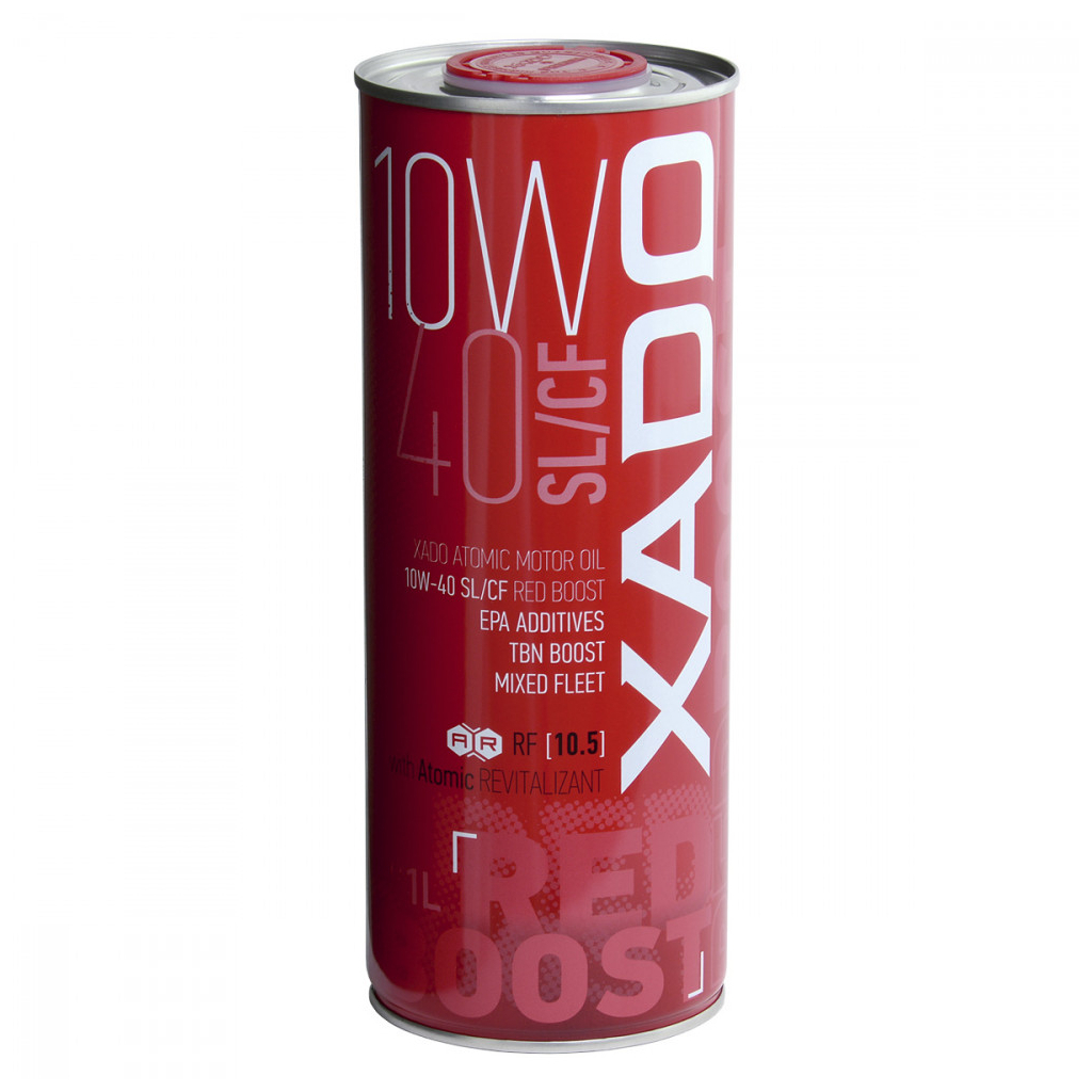 Моторна олива Xado 10W-40 SL/CF, Red Boost 1 л (XA 26144) - зображення 1