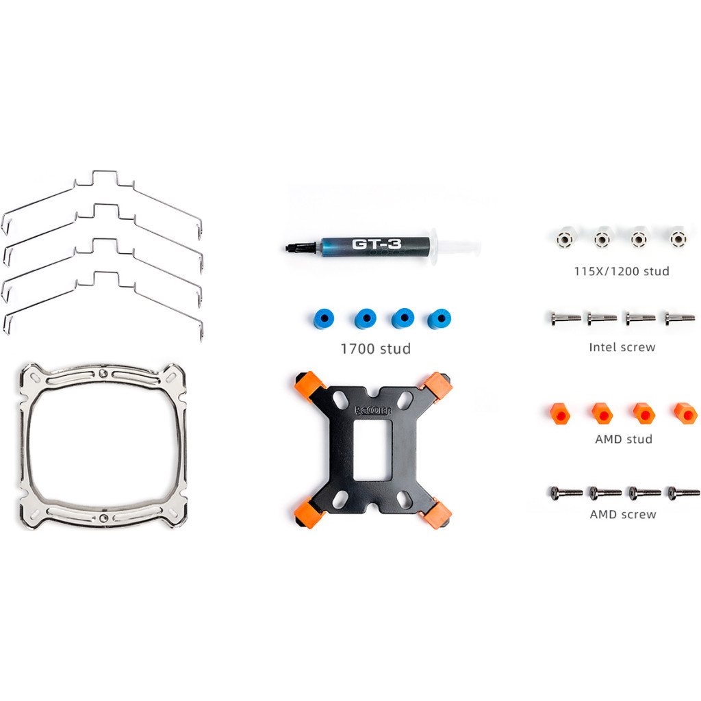 Кулер до процесора PcCooler K4 PLUS WH - зображення 8