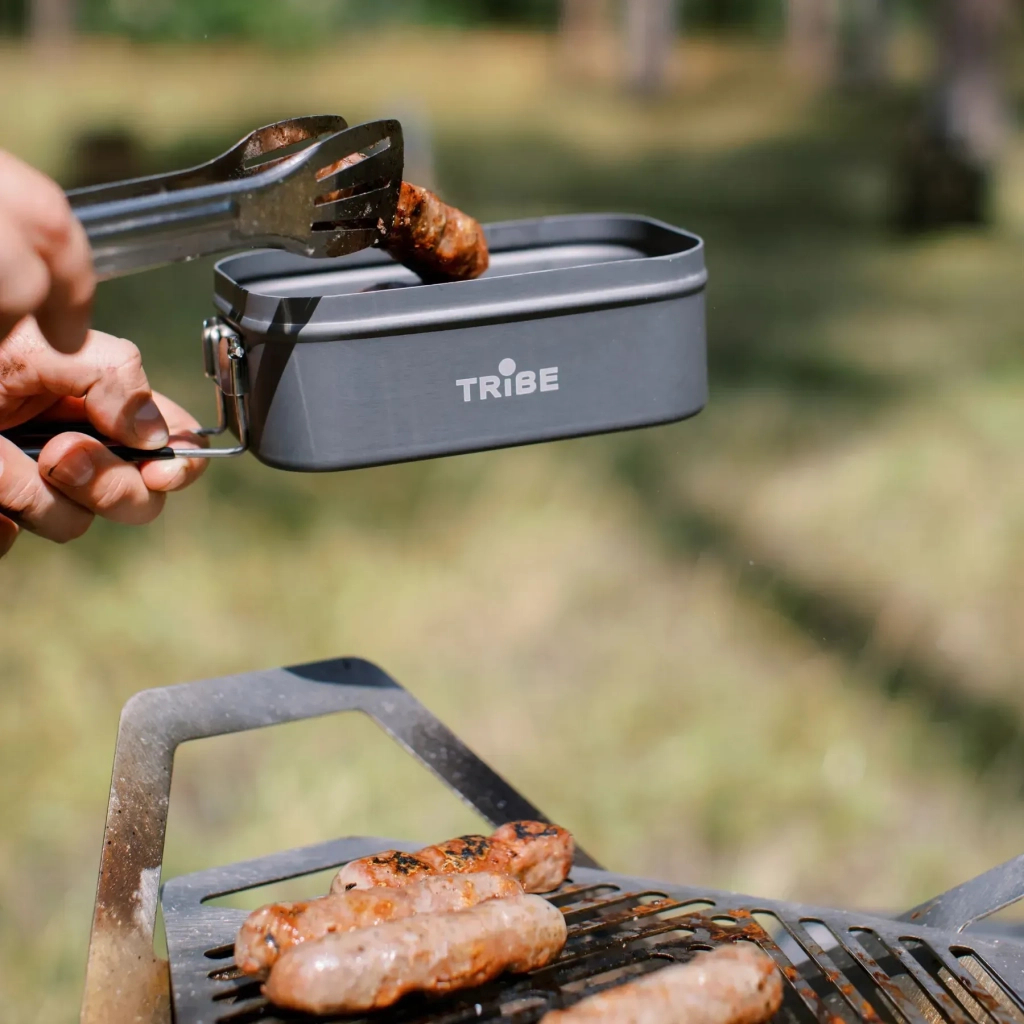 Миска туристична Tribe Lunch Box Alu T-FG-0016-grey, , шт (T-FG-0016-grey) - зображення 8