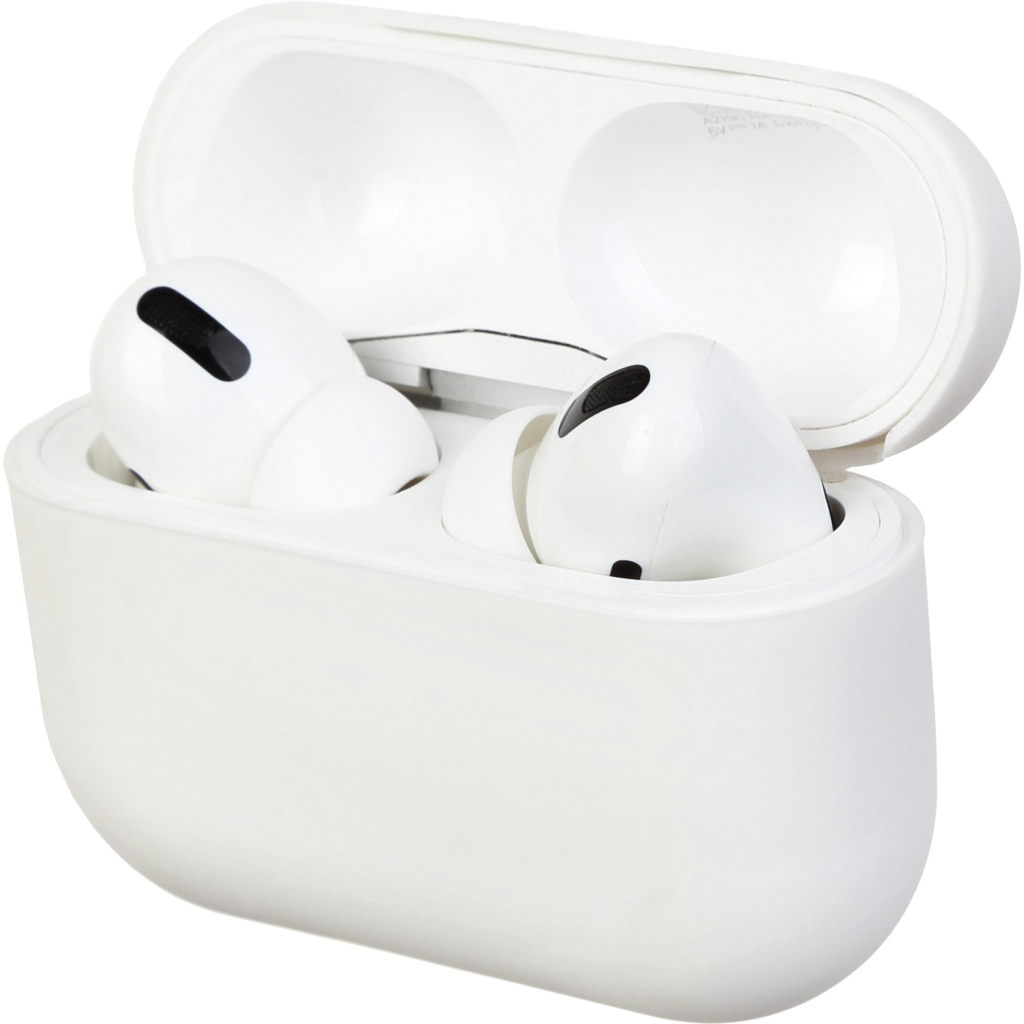 Чохол для навушників Armorstandart Ultrathin Silicone Case для Apple AirPods Pro White (ARM55950) - зображення 1