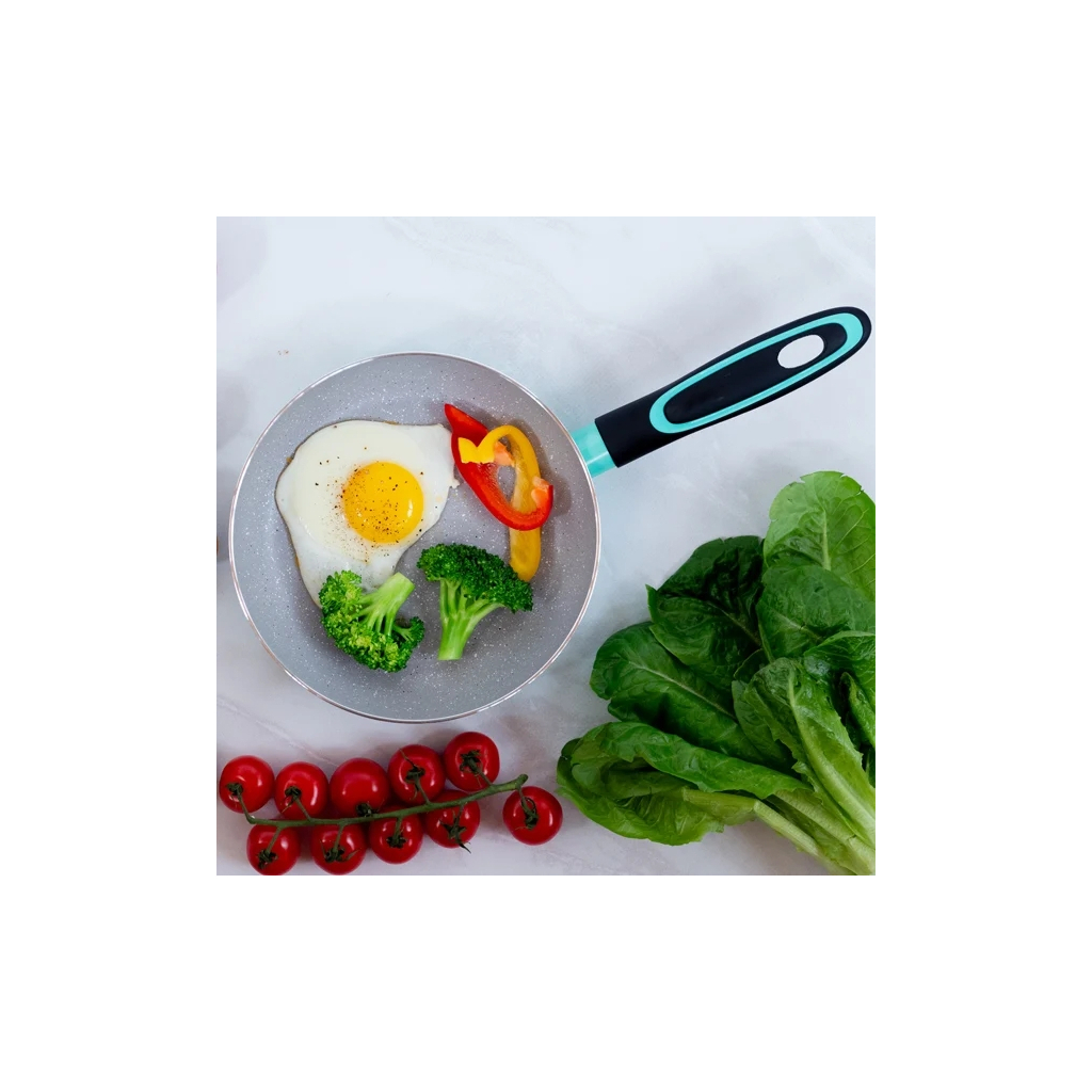 Сковорода Magio з мармуровим покриттям 20 см (MG-1175) - зображення 3