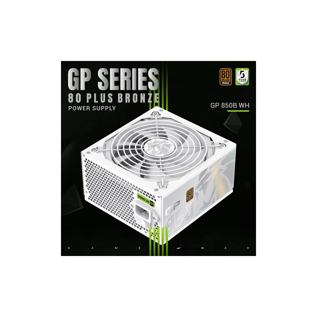 Блок живлення Gamemax 850W (GP 850B WH) - зображення 6