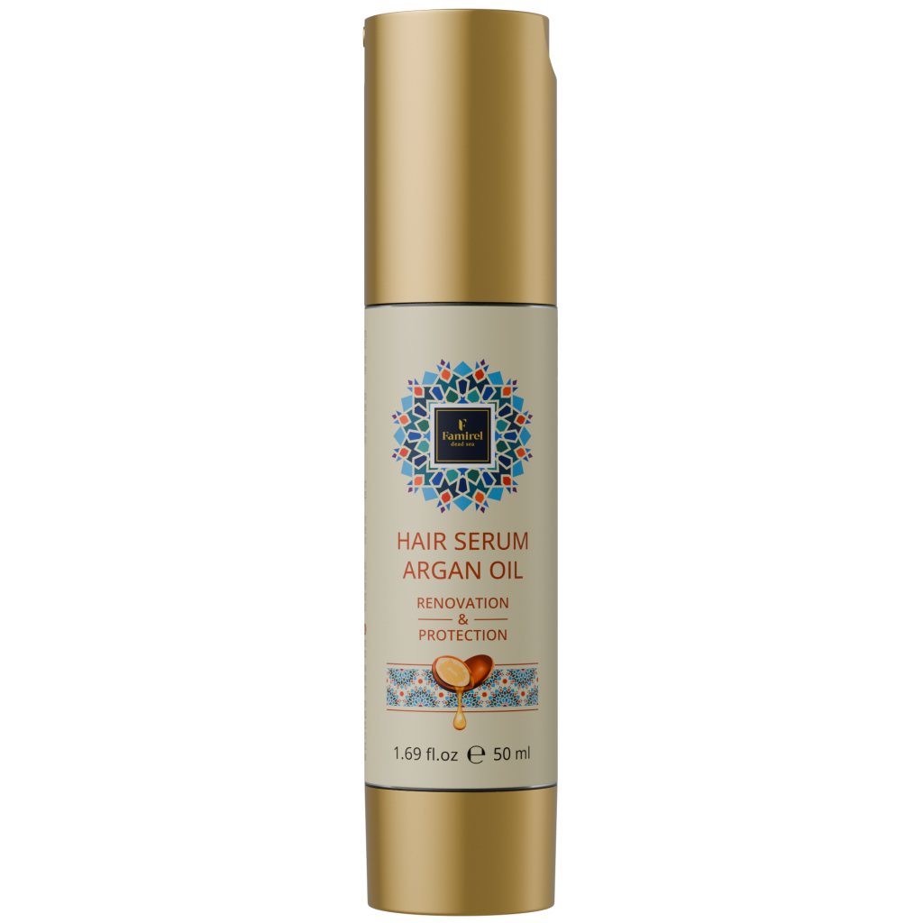 Сироватка для волосся Famirel Argan Oil Захист та відновлення 50 мл (7290114085892) - изображение 1