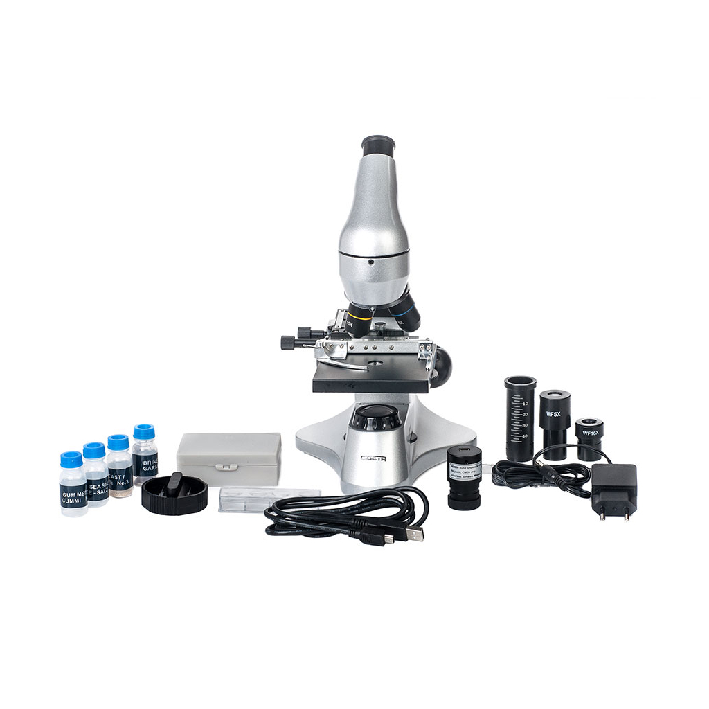 Мікроскоп Sigeta Prize Novum 20x-1280x з камерою 2Mp (65244) - зображення 8