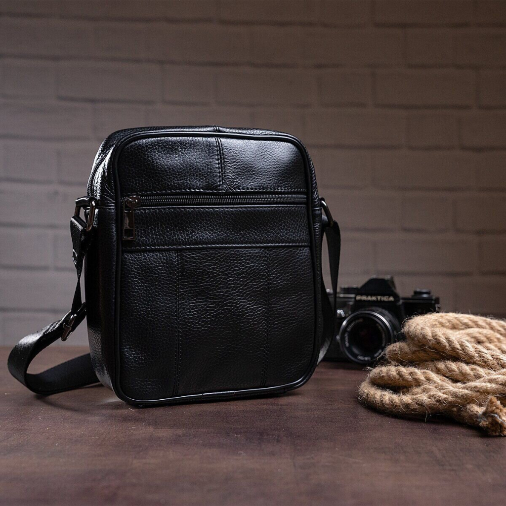 Сумка Vintage Чорна (14909) - зображення 8