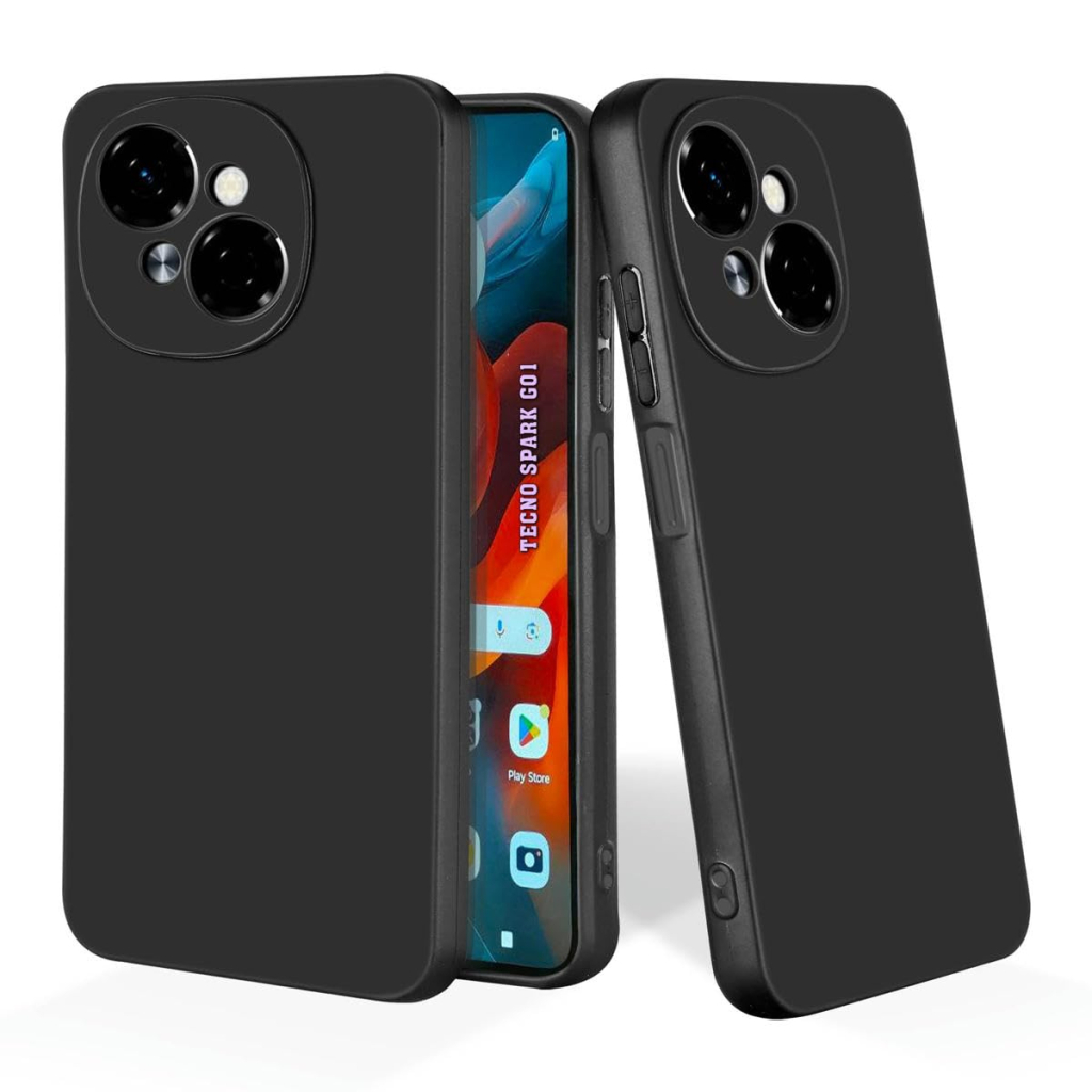 Чохол до мобільного телефона BeCover Tecno Spark Go 1 (KL4) Black (712753) - зображення 5